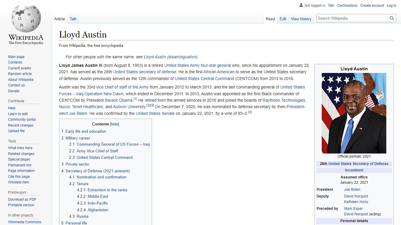 Lloyd Austin - Wikipedia